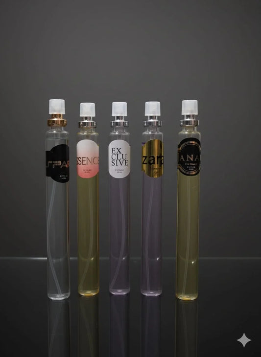 J. Branded 5 PCS Pocket Long Lasting Fragrance Perfume