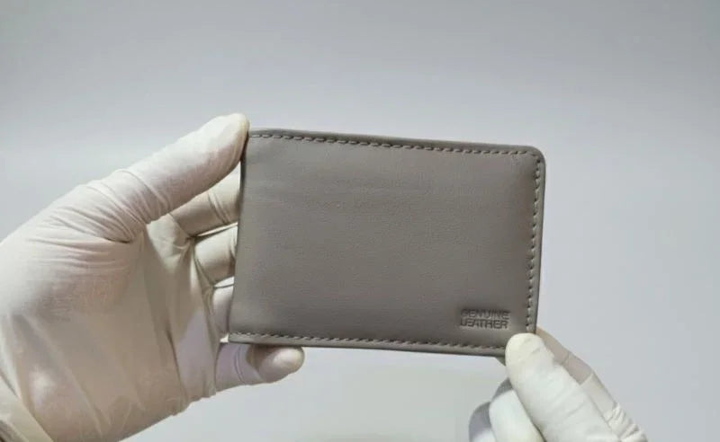 Premium Dollar Size Cow Leather Wallet