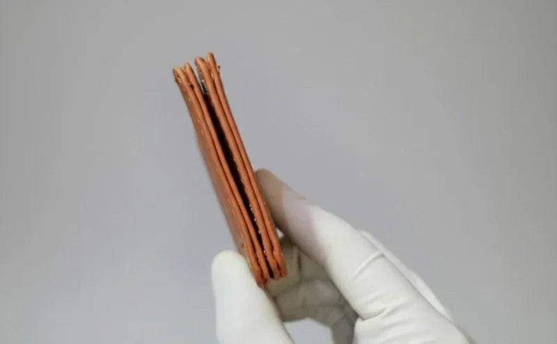 Premium Dollar Size Cow Leather Wallet