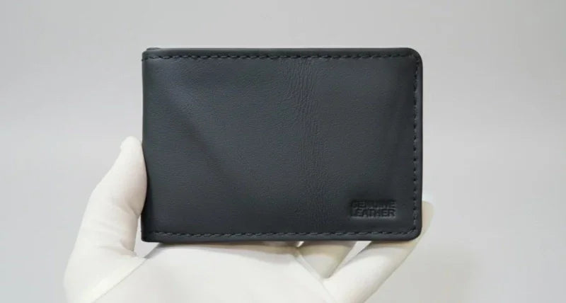 Premium Dollar Size Cow Leather Wallet