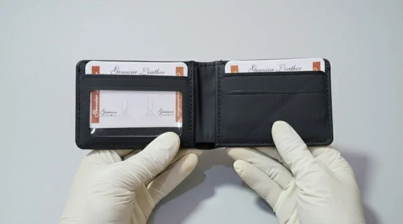 Premium Dollar Size Cow Leather Wallet