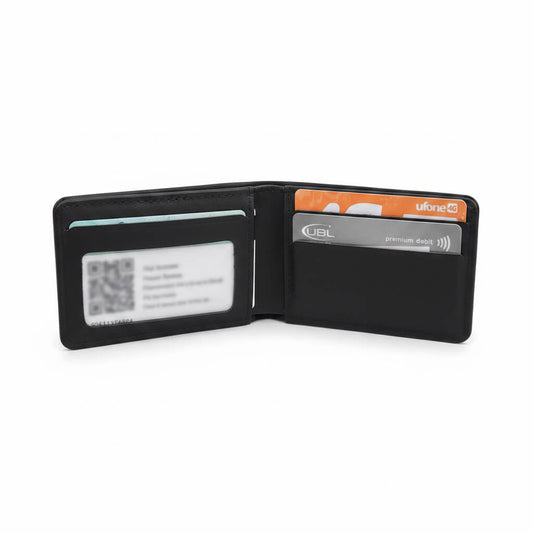 Men's Bifold Leather Wallet – Dollar Size - SSHOQ