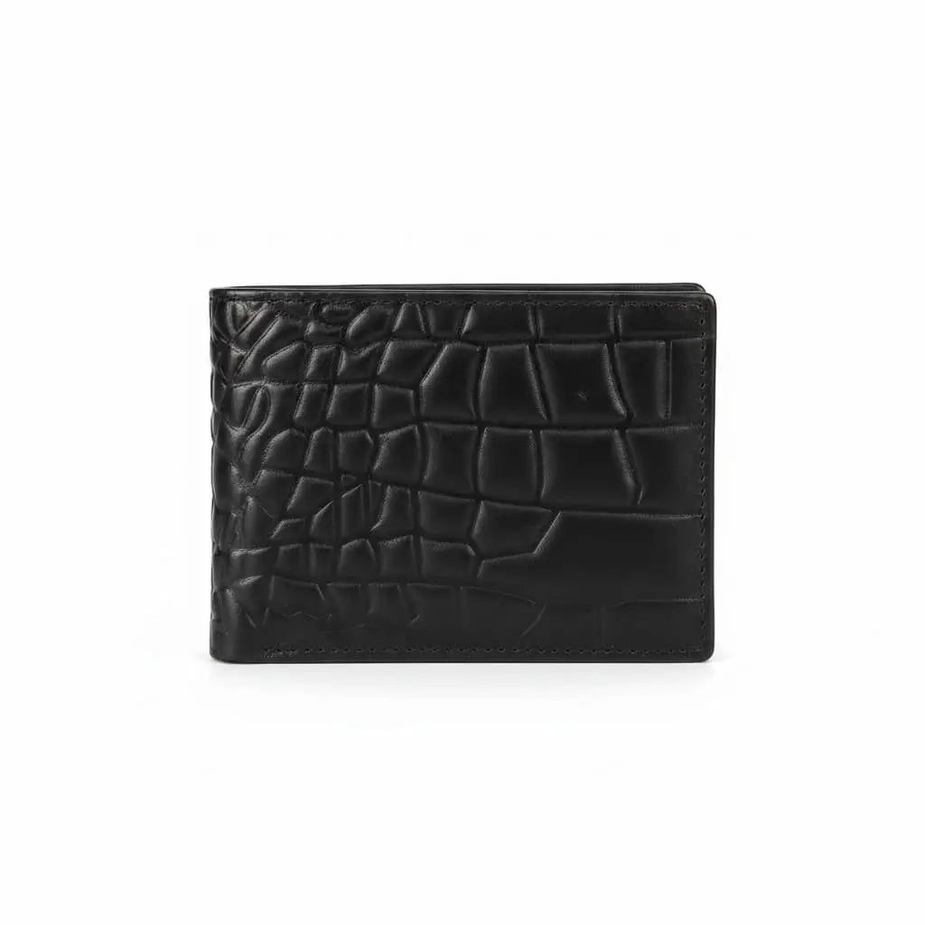bifold  Genuine  cow  Leather Wallet