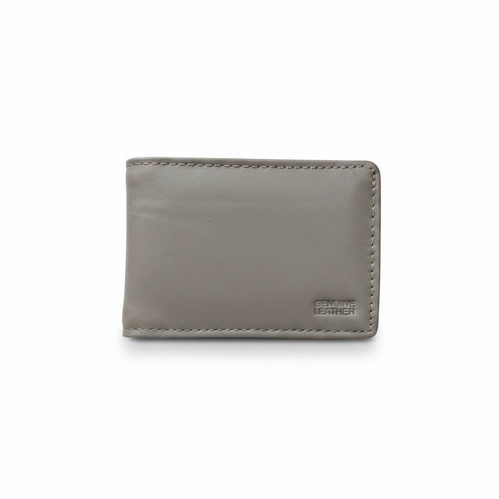 Men's Bifold Leather Wallet – Dollar Size - SSHOQ