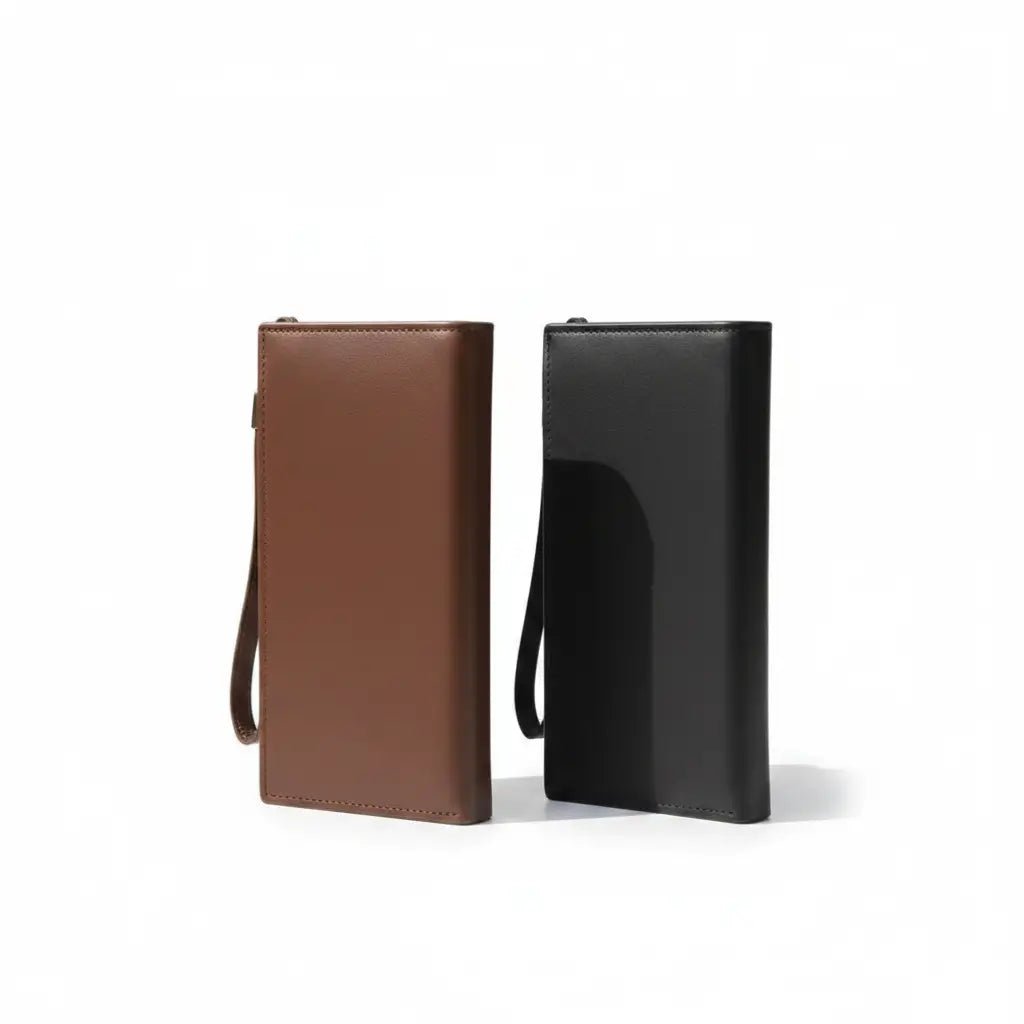 Premium Long Zip Wallet & Card Holder – For Men & Women - SSHOQ