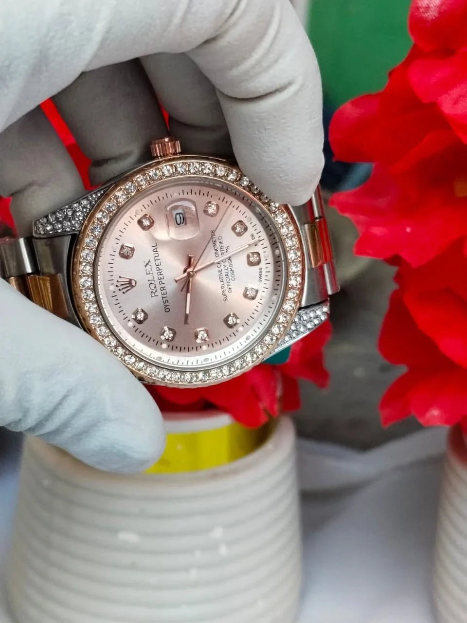 Rolex Diamond Rose Gold Supreme – Heavyweight Elegance