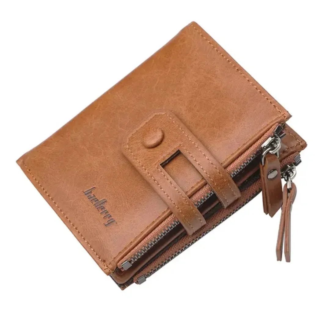 Original Buffalo Leather Trifold Wallet