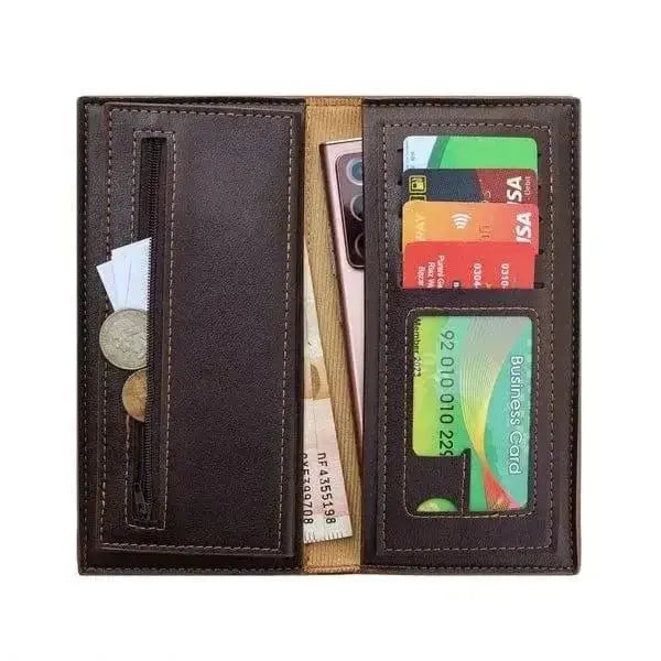 BALISI Men’s PU Leather Slim Bi - Fold Wallet – Elegant, Durable & Pocket - Friendly - SHOQ