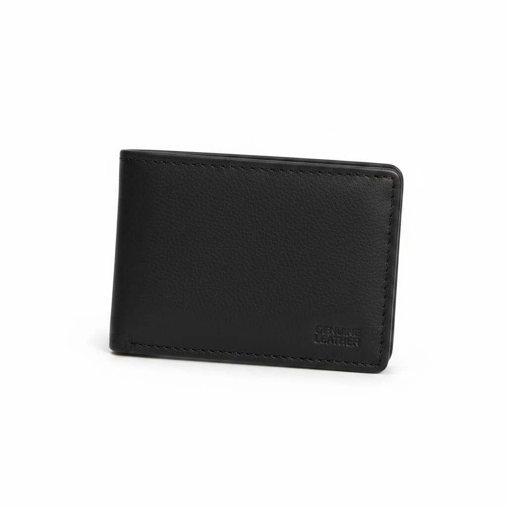 Men's Bifold Leather Wallet – Dollar Size - SSHOQ