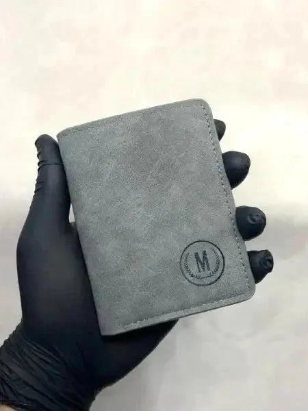 Mini Thin PU Leather Wallet – Premium, Slim & Durable - SHOQ