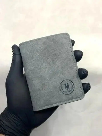 Mini Thin PU Leather Wallet – Premium, Slim & Durable - SHOQ