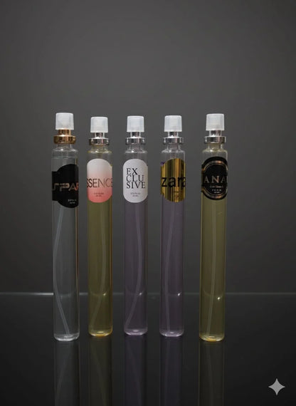 J. Branded 5 PCS Pocket  Long Lasting Fragrance Perfume